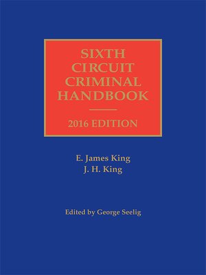 cover image of Sixth Circuit Criminal Handbook